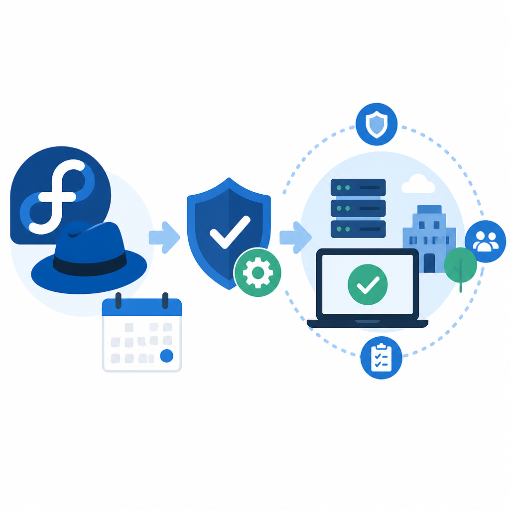 Fedora 的 6 月安全更新證明:例行修補已是營運紀律