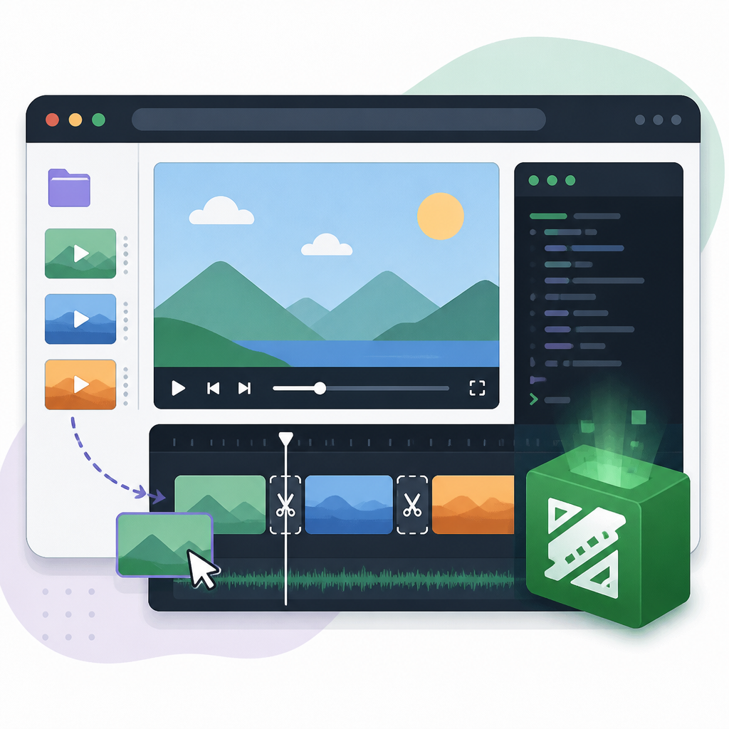 ffmpeg-webCLI 把剪片搬進瀏覽器