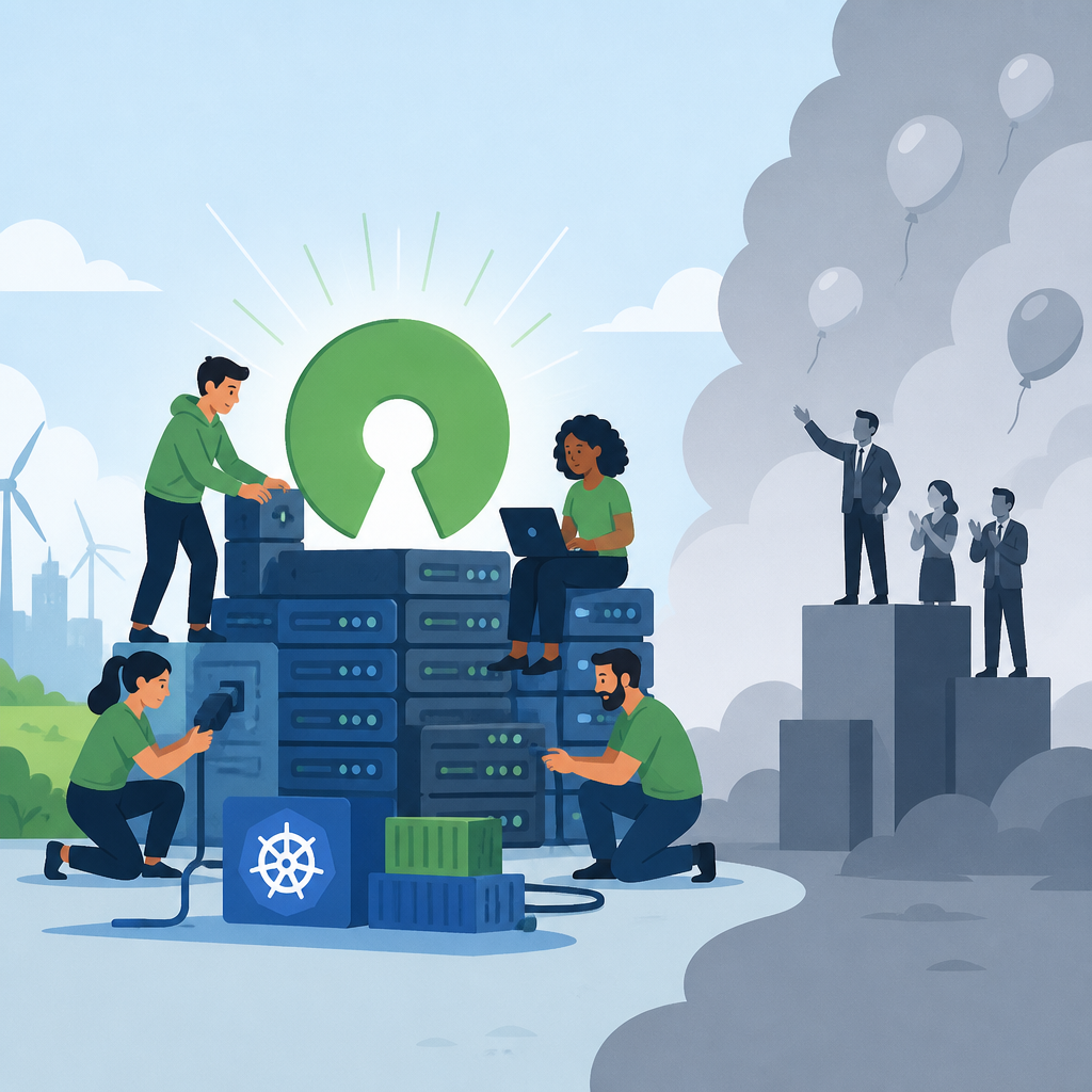 Open-source AI software is winning on infrastructure, not hype