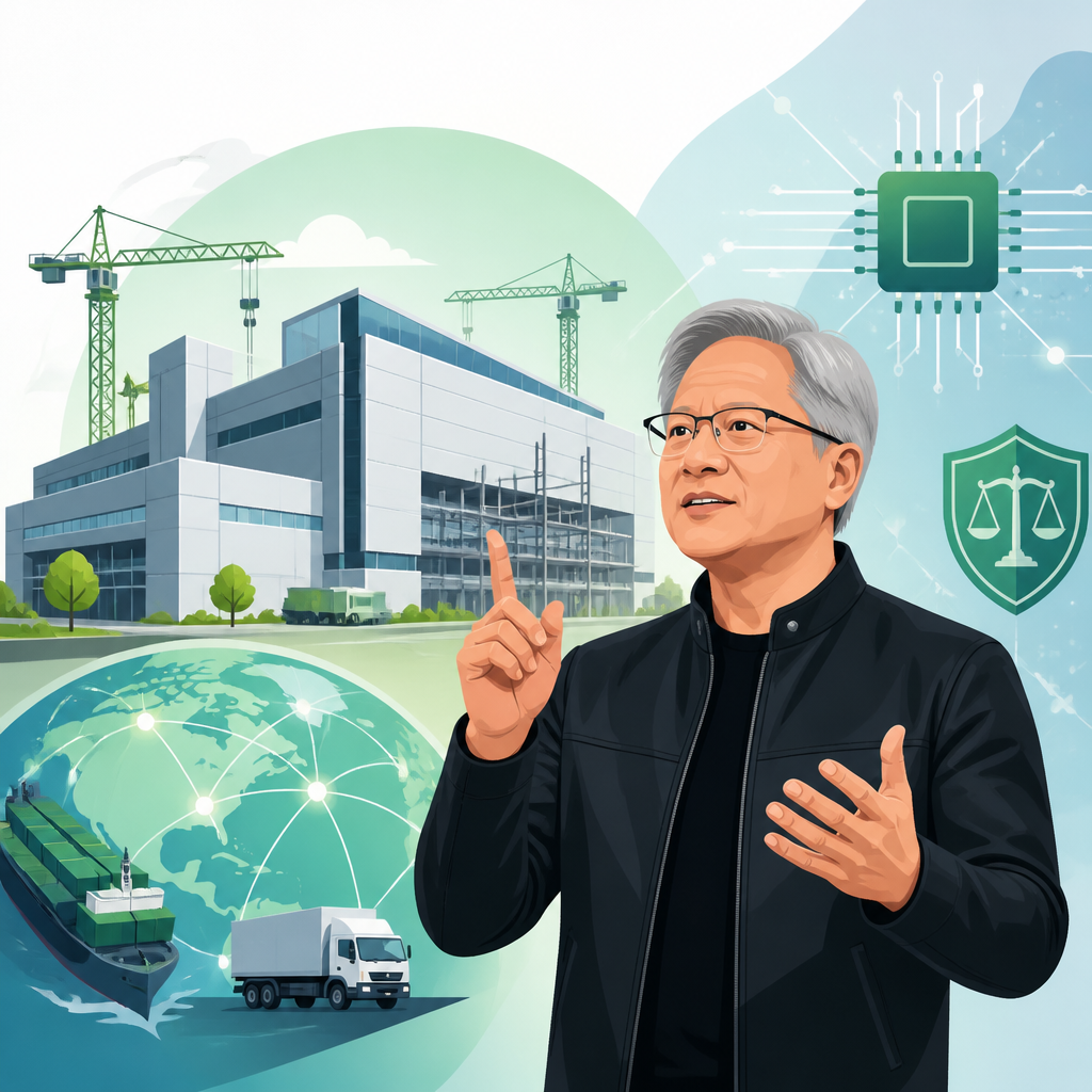 2億美元 Nvidia-Coherent AI 廠擴建,黃仁勳再提 AI 規則…