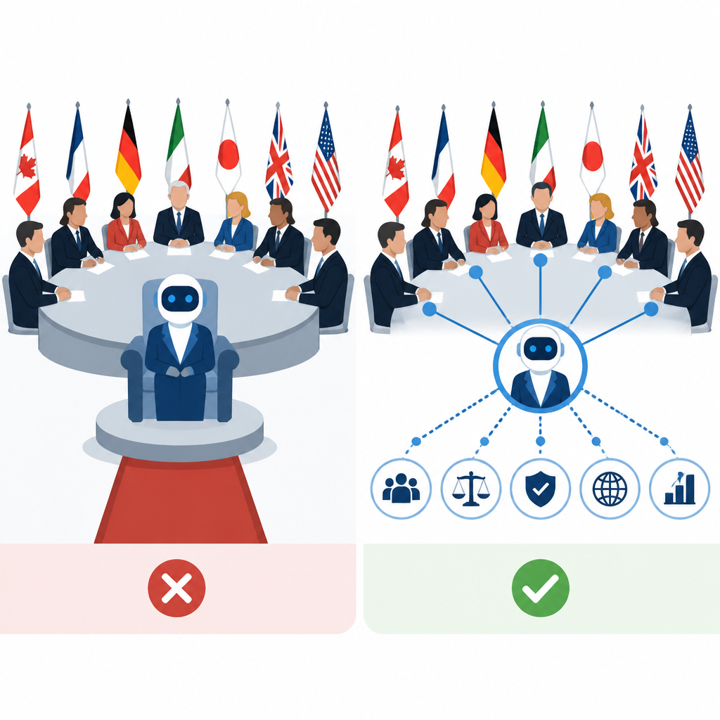 G7 應把 AI 執行長當權力中介，而不是座上賓