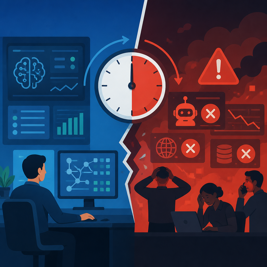 A 90-minute takedown turns AI ops into crisis