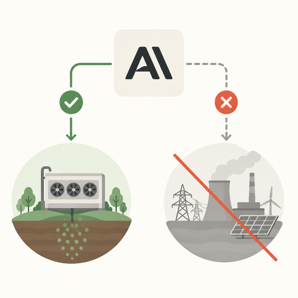Anthropic buys carbon removal, skips clean power