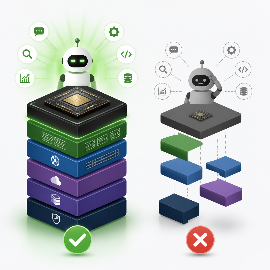 Blackwell wins because agentic AI needs full-stack infrastructure