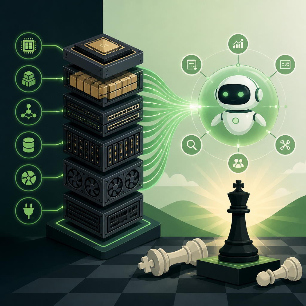 Blackwell 會贏，因為 agentic AI 需要全堆疊基礎設施