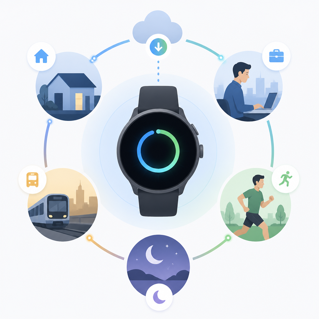 Wear OS 7 把手錶更新變成即時上下文