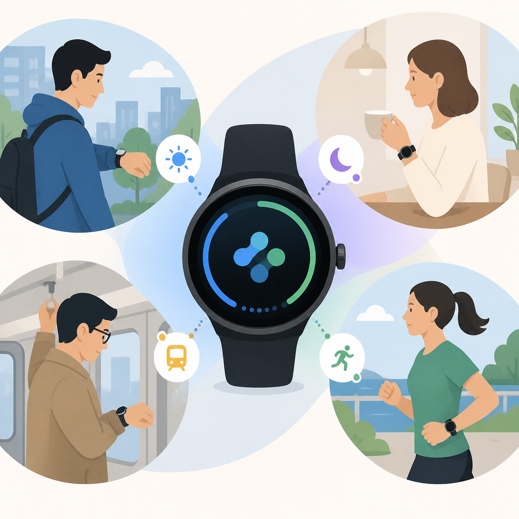 Wear OS 7 把手錶更新變成即時上下文