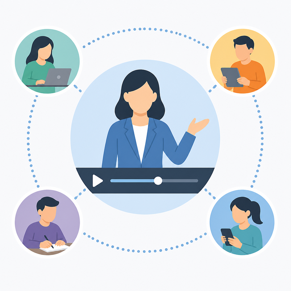 UNIEGO 用代理教師統一自我中心影片