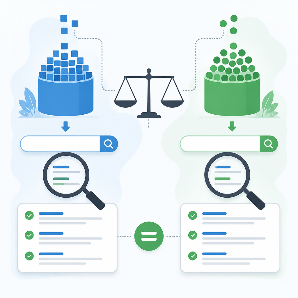 TurboQuant does not hurt search quality at equal byte budgets