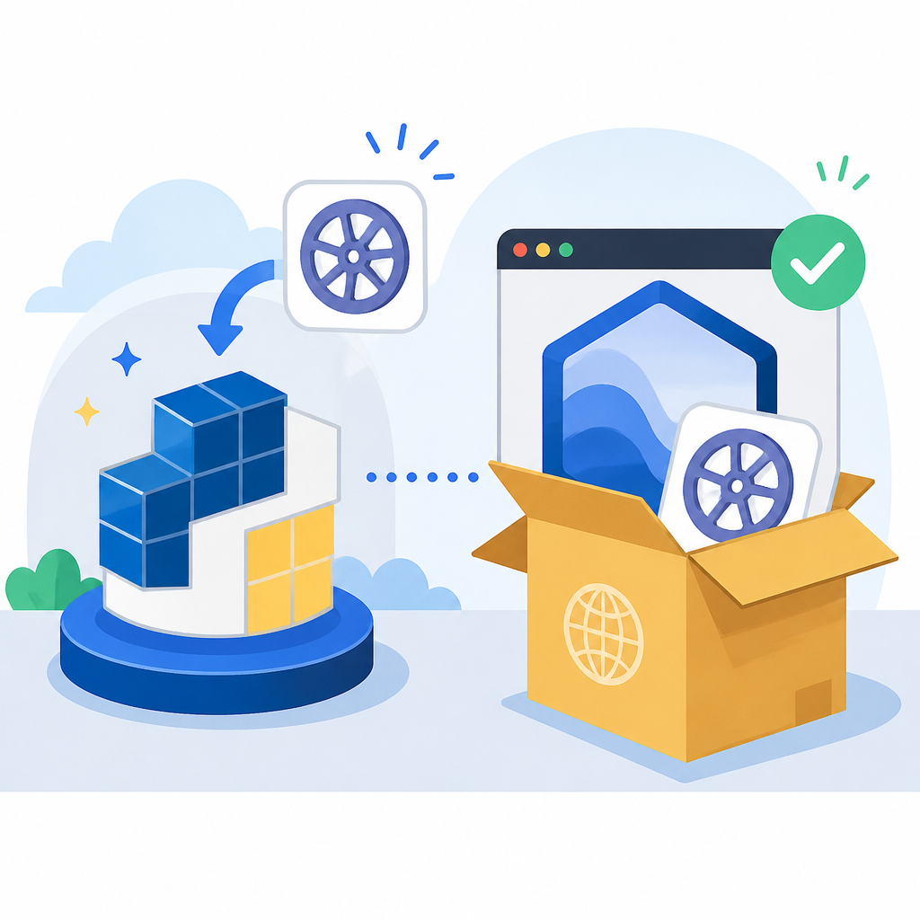 PyPI 開始收 WASM wheel，Pyodide 包裝順多了