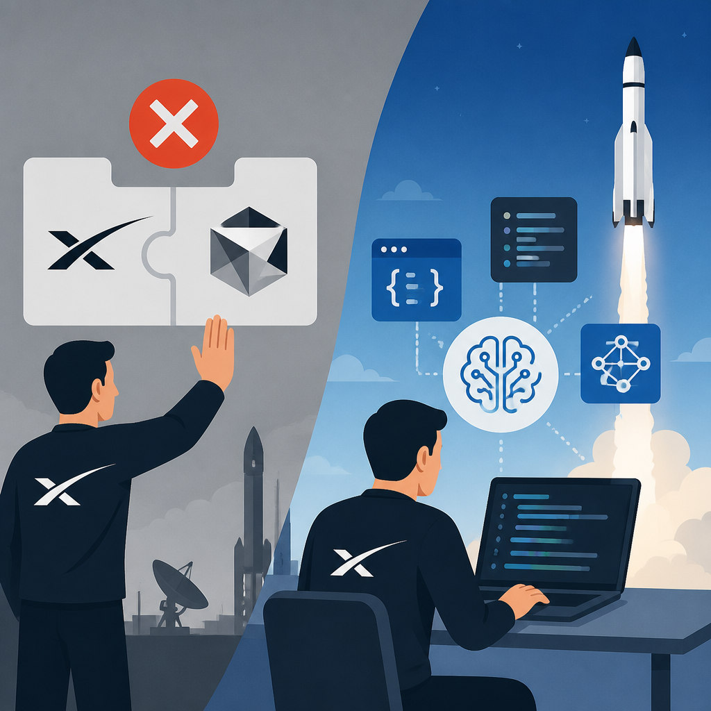SpaceX收购Cursor不划算,AI编程能力应自己做