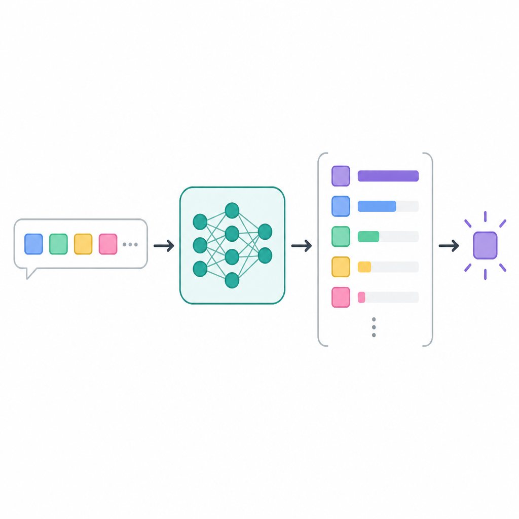 LLMs work by predicting the next token