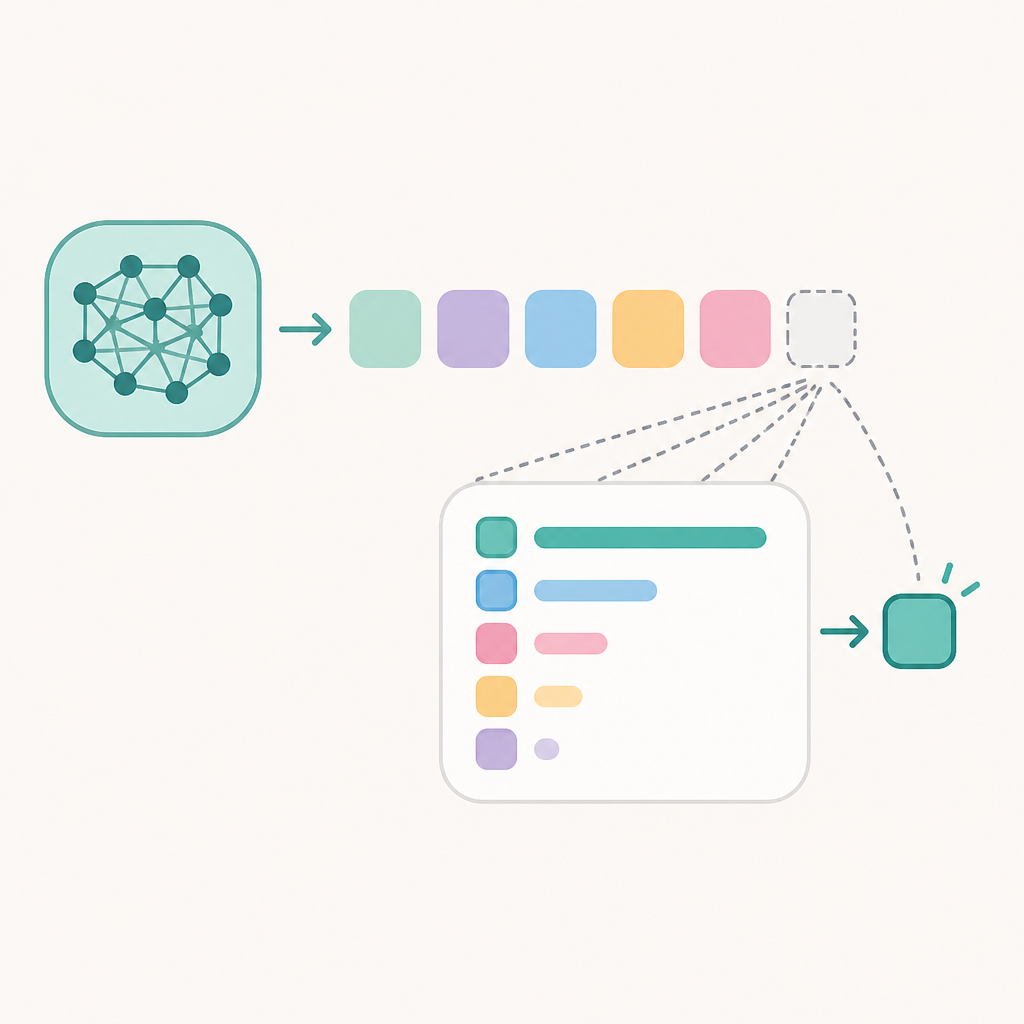 LLMs work by predicting the next token