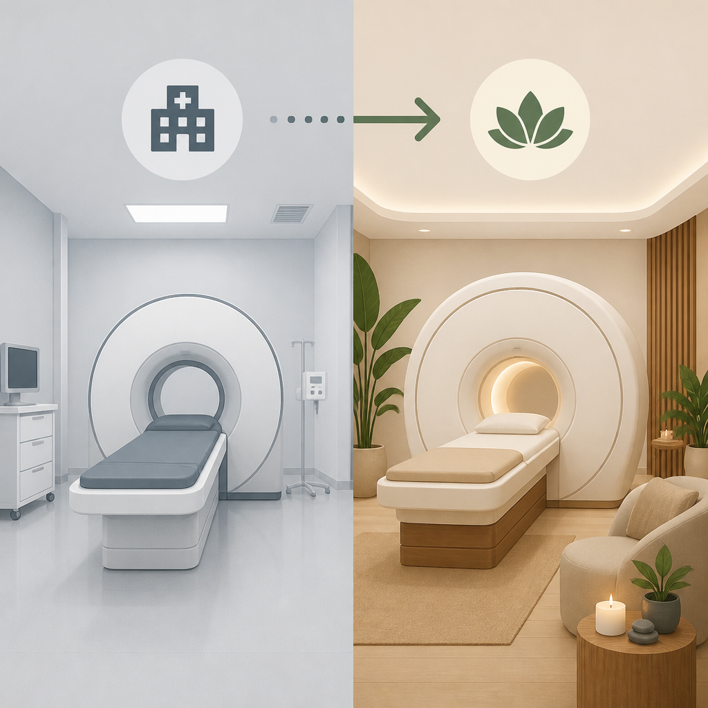 Midjourney Medical’s scanner is a spa, not a clinic
