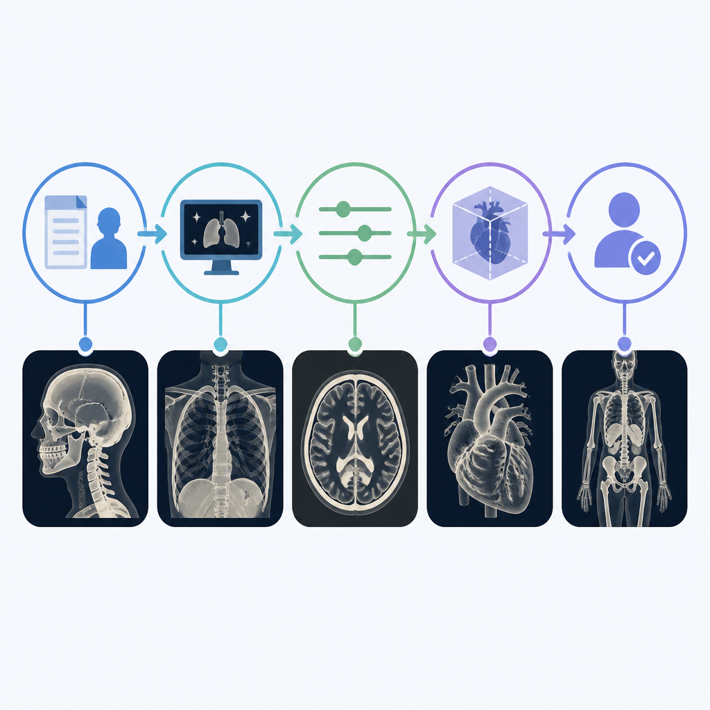 5 個 Midjourney Medical 反轉掃描體驗