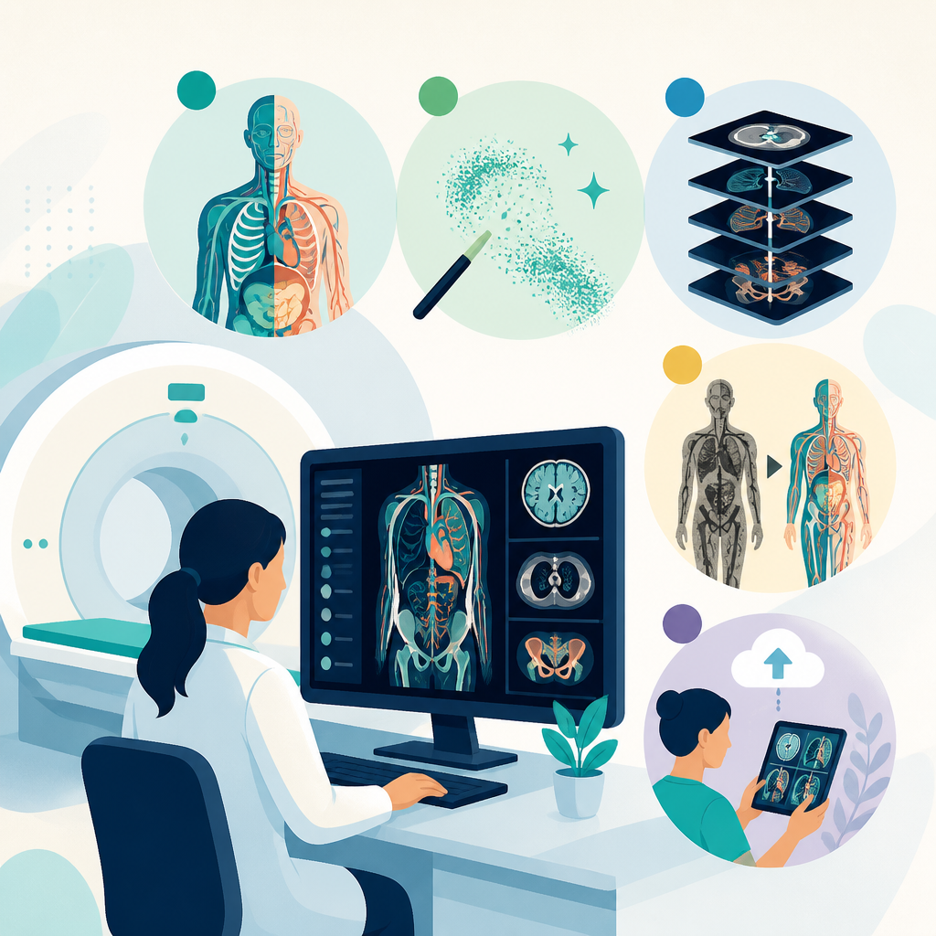 5 個 Midjourney Medical 反轉掃描體驗