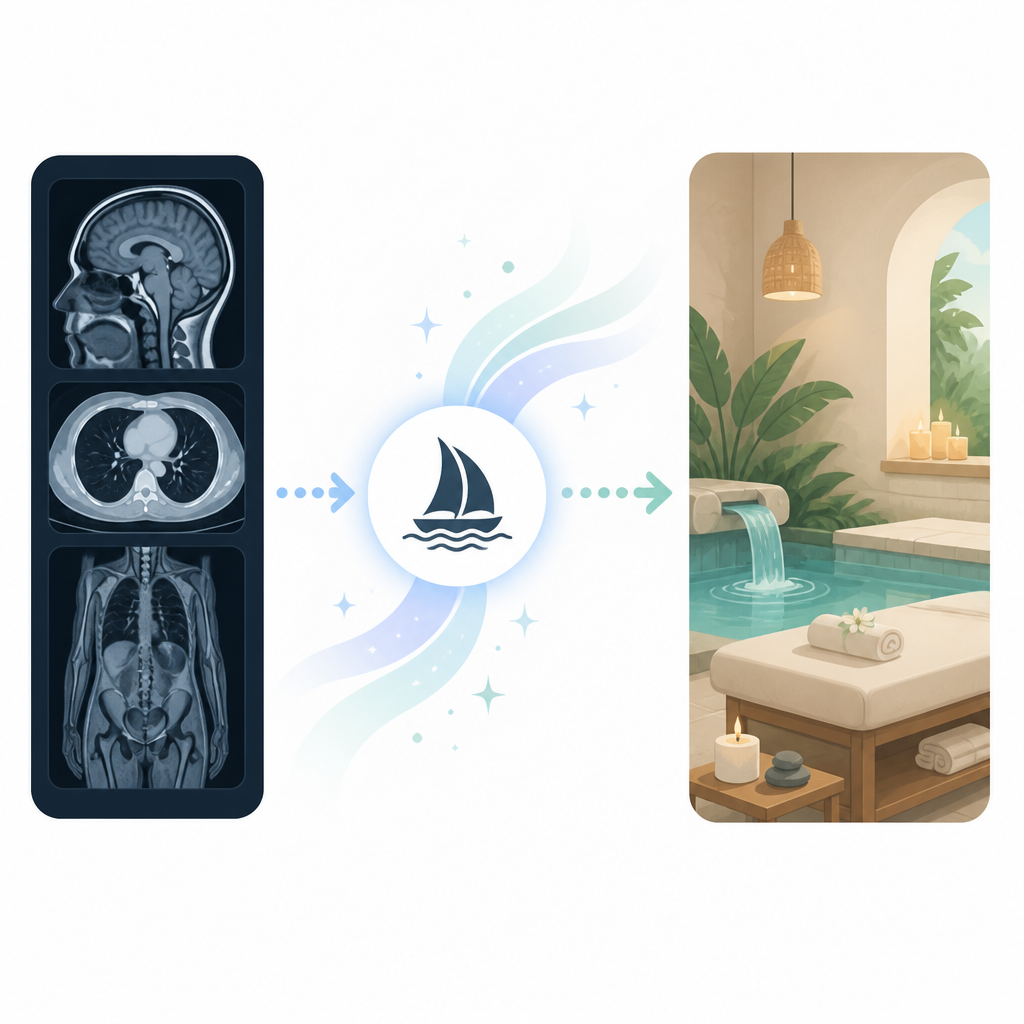 Midjourney Medical turns scans into a spa