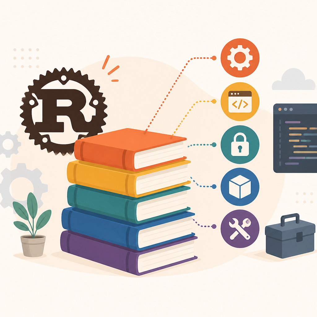 5 本 Rust 書,直接對應實戰技能