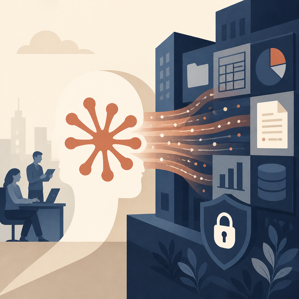 Anthropic pushes Claude deeper into enterprise data