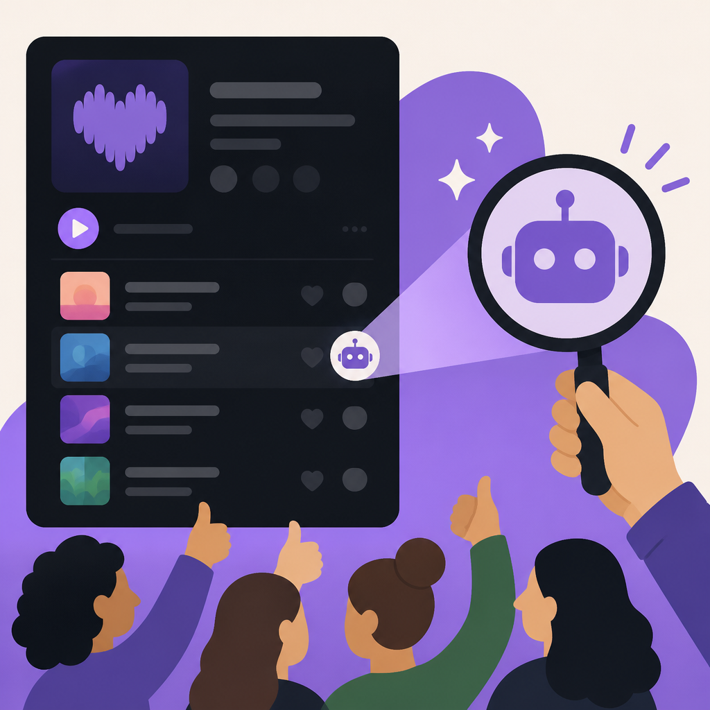 Deezer is right to expose AI music in playlists