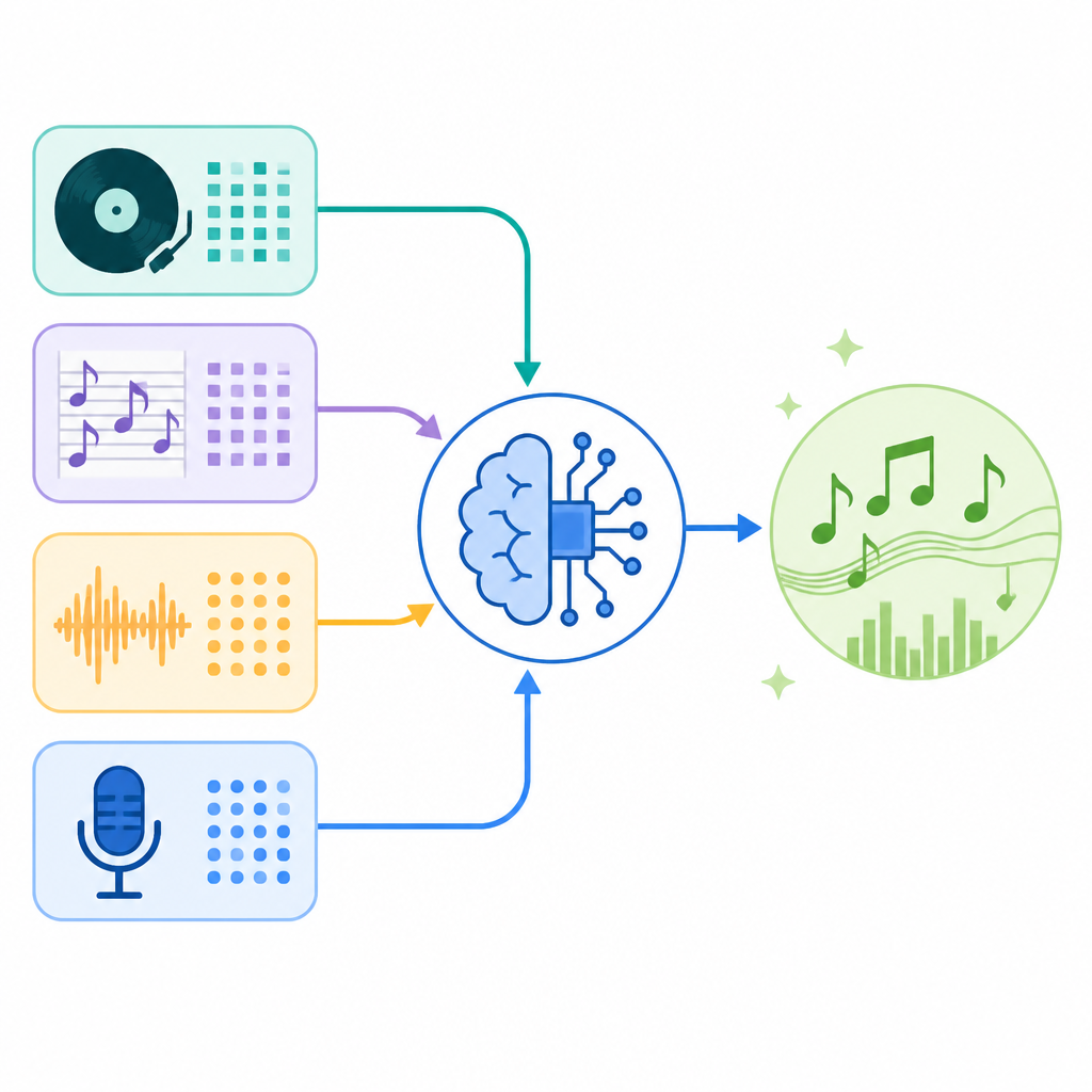 Four music datasets are shaping AI music training