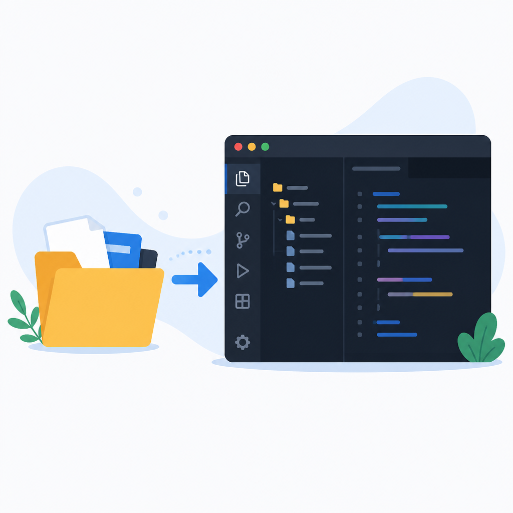 VS Code 把資料夾變工作區