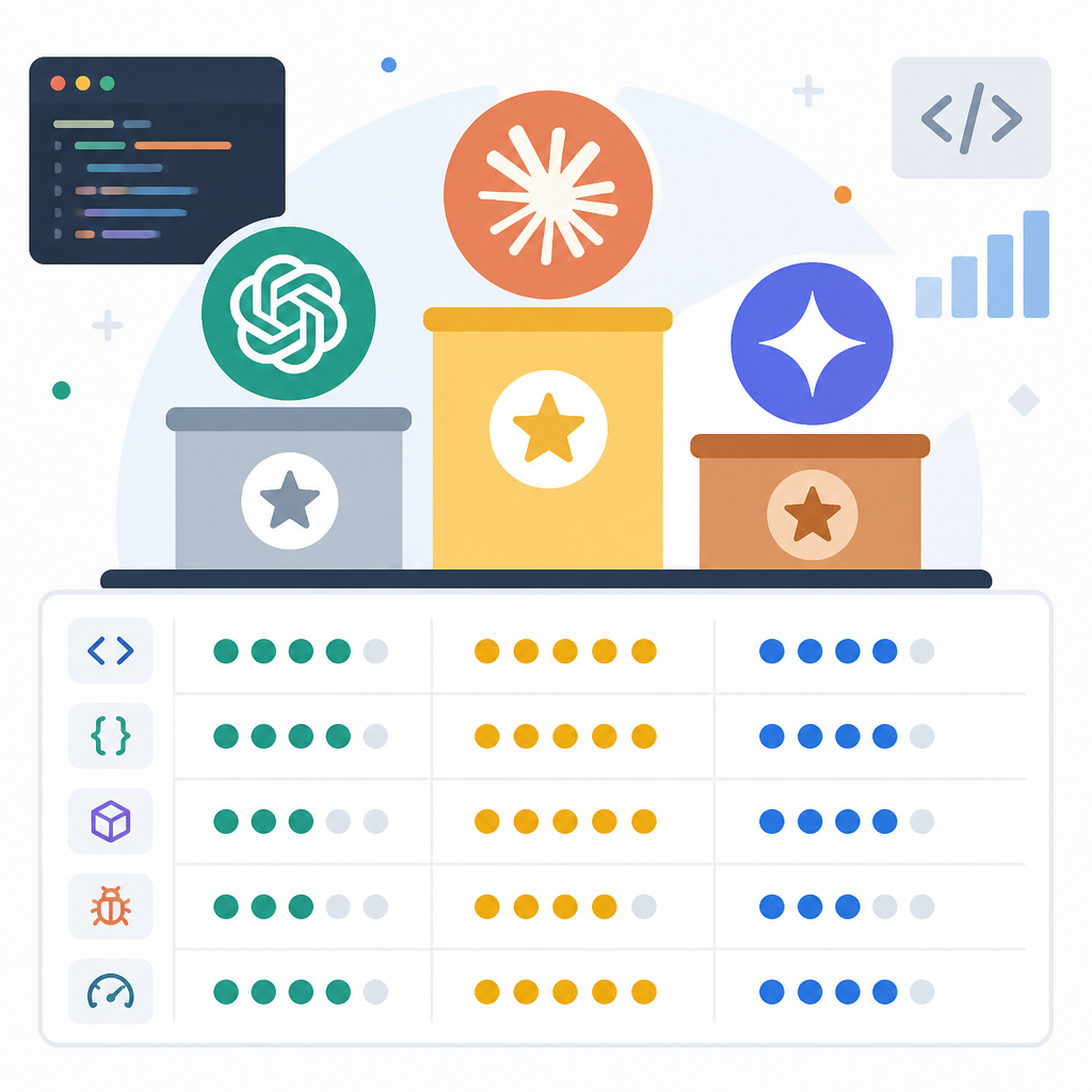 Claude vs GPT vs Gemini: Coding Benchmark Leaderboard