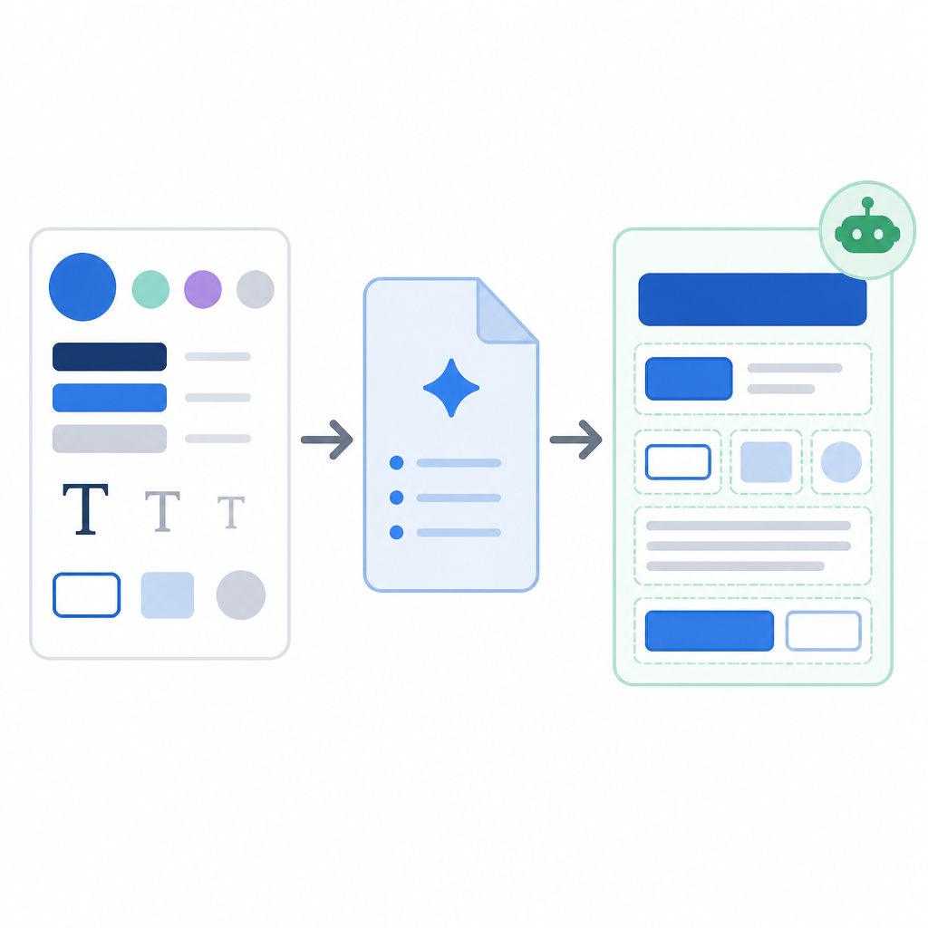 design.md turns brand tokens into agent-ready UI specs