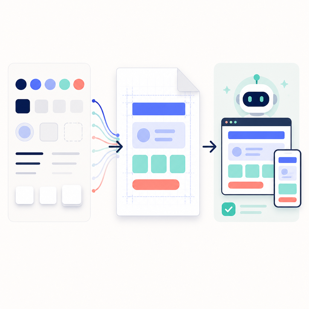 design.md turns brand tokens into agent-ready UI specs