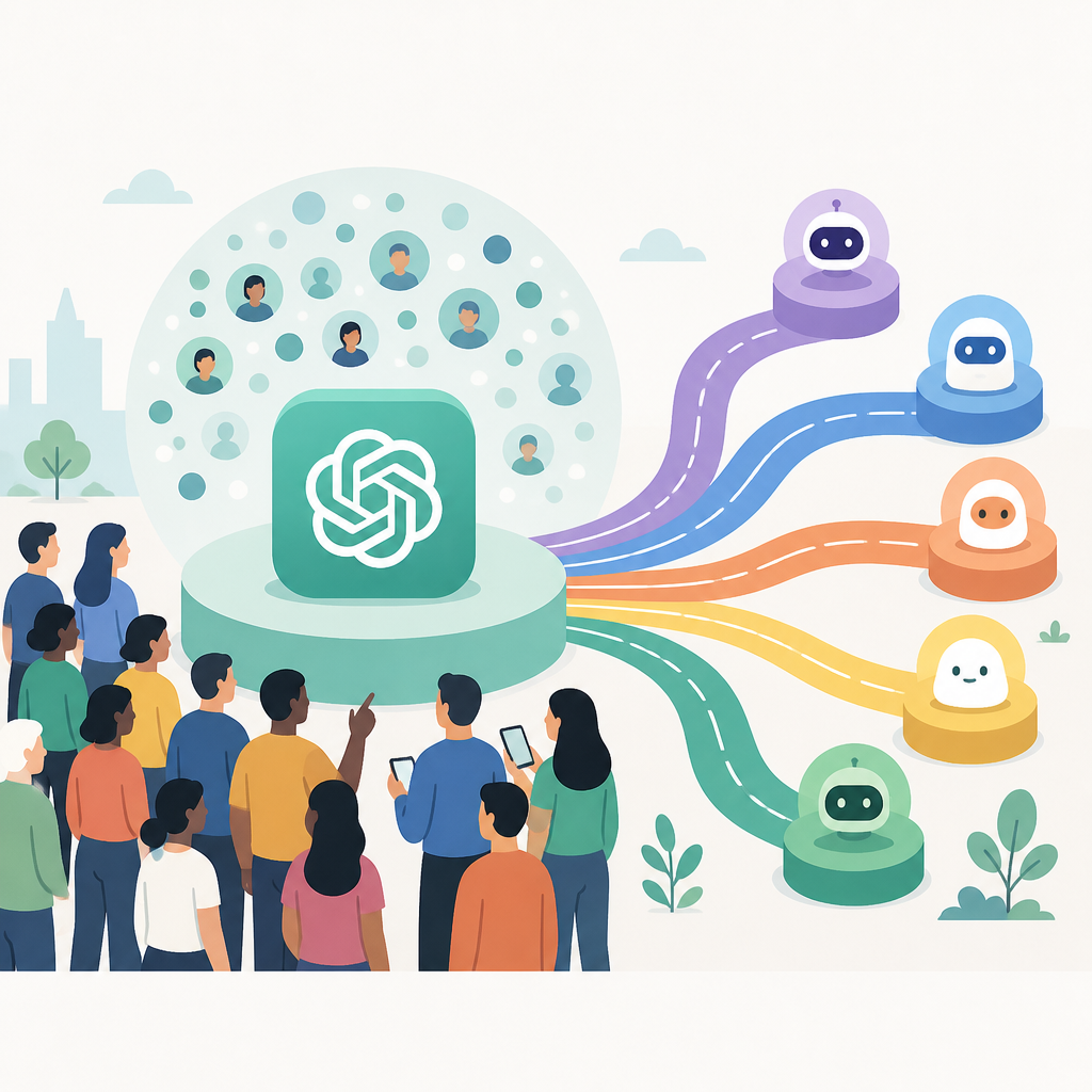 ChatGPT破10億月活,也不代表AI助理市場會被一家通吃