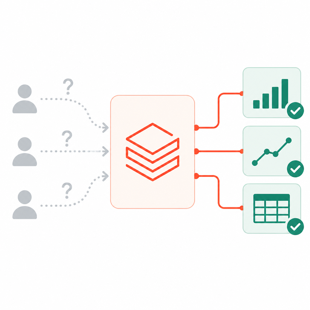 Databricks endpoints that stop guessing