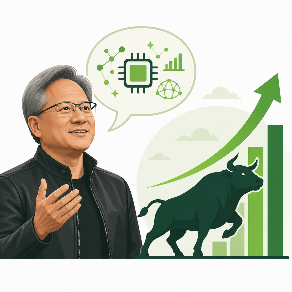 Jensen Huang’s AI Comments Lift Microsoft Bull Case