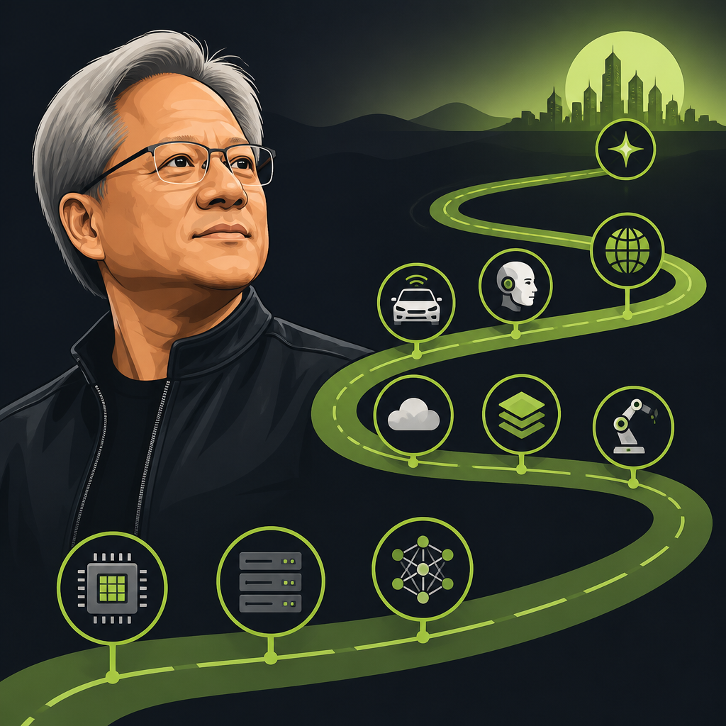 Jensen Huang's AI Roadmap in 10 Moves