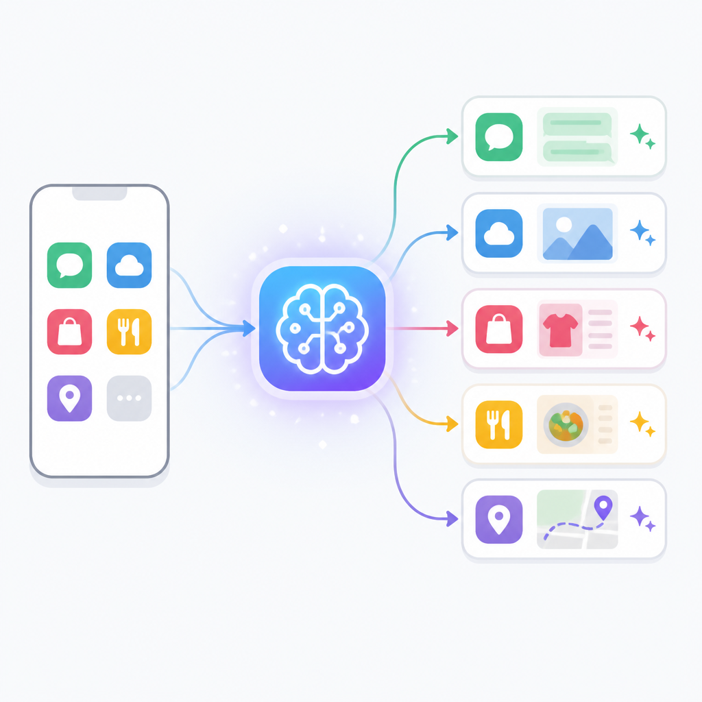 Apple 把 AI 直接塞進日常 App