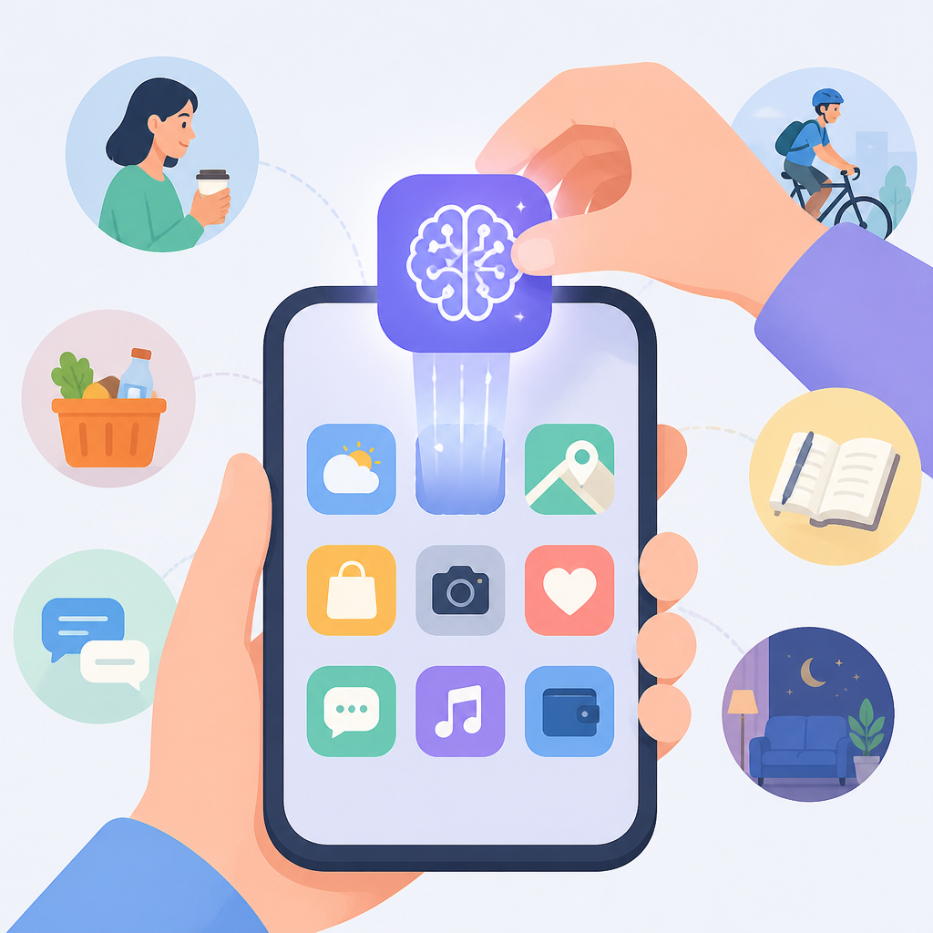 Apple 把 AI 直接塞進日常 App