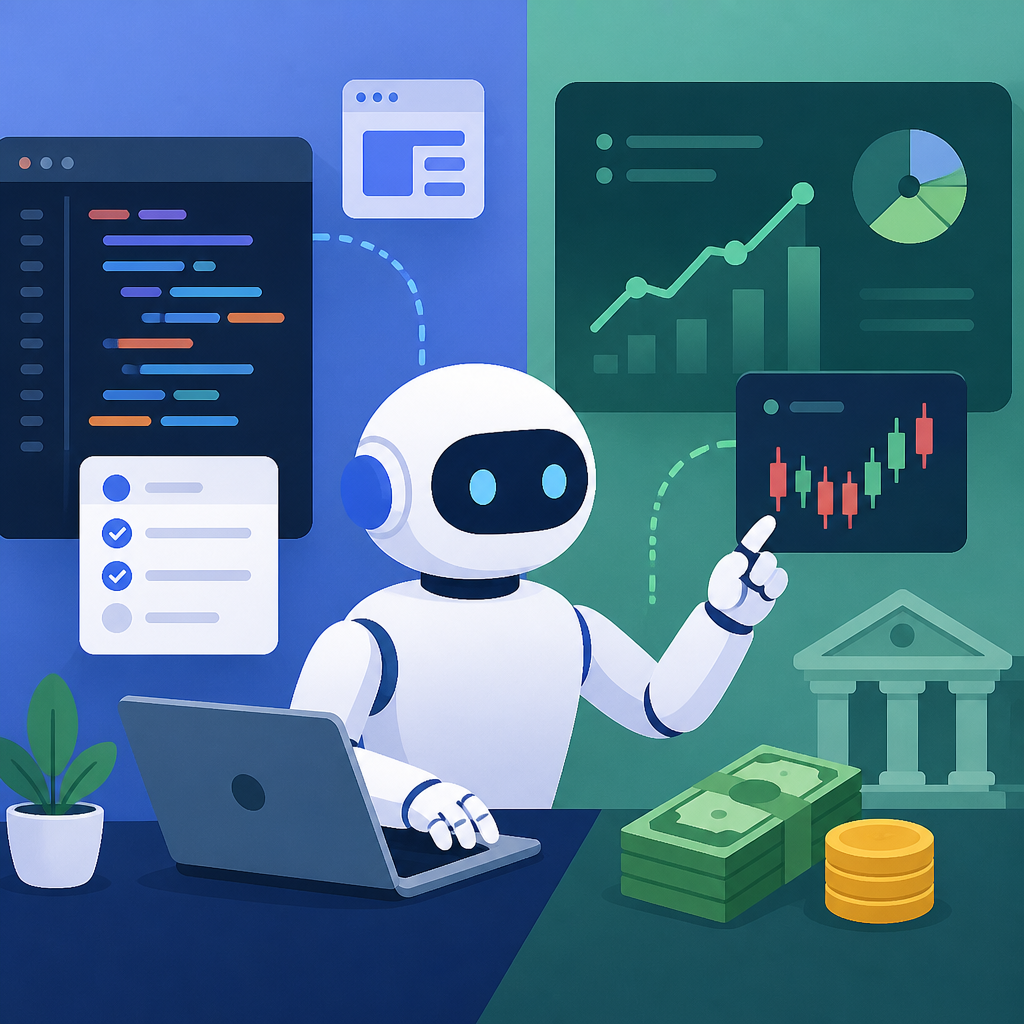 AI agents are moving into real software and finance