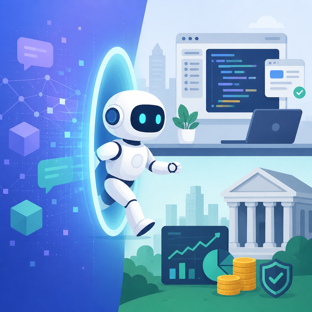 AI agents 正進入真實軟體與金融