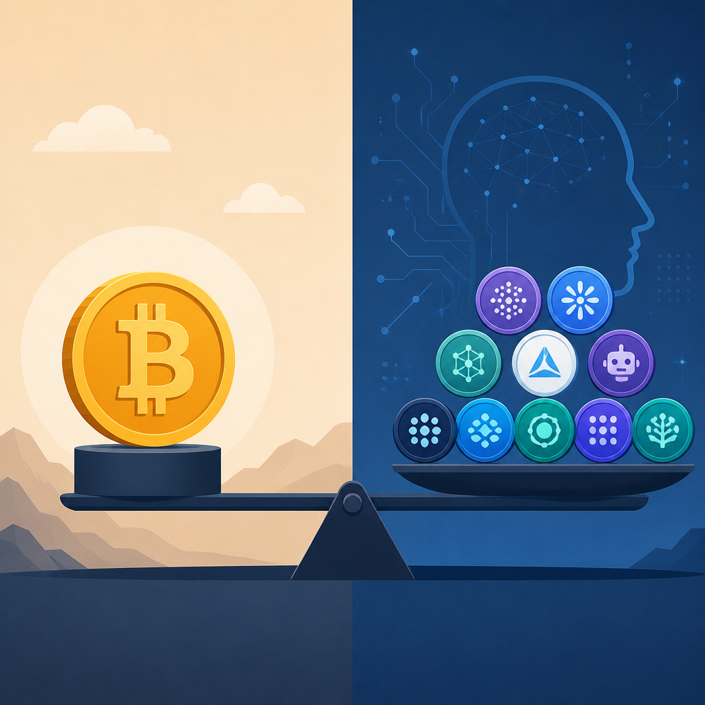 10 AI 幣把比特幣當對照組