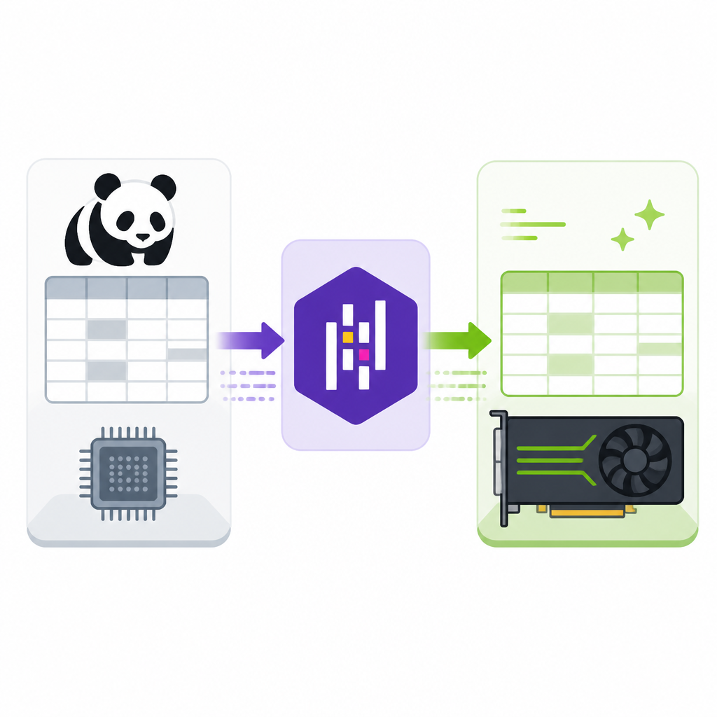 cuDF 讓 pandas 直接跑上 GPU