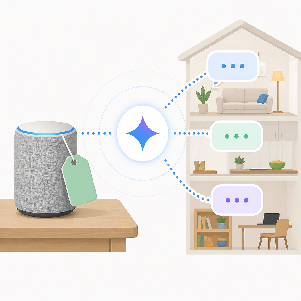 Google’s $99 speaker turns home into Gemini chat