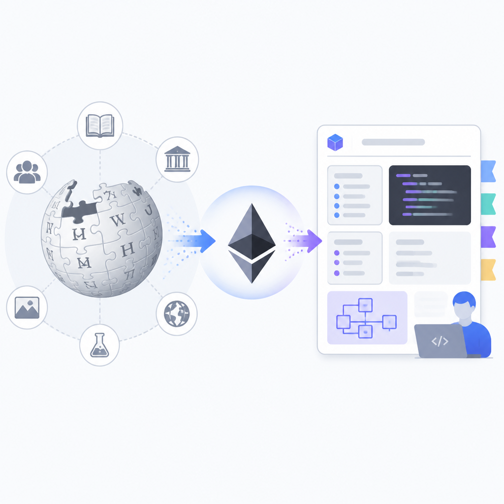 Ethereum 把 Wikipedia 變開發者速查表