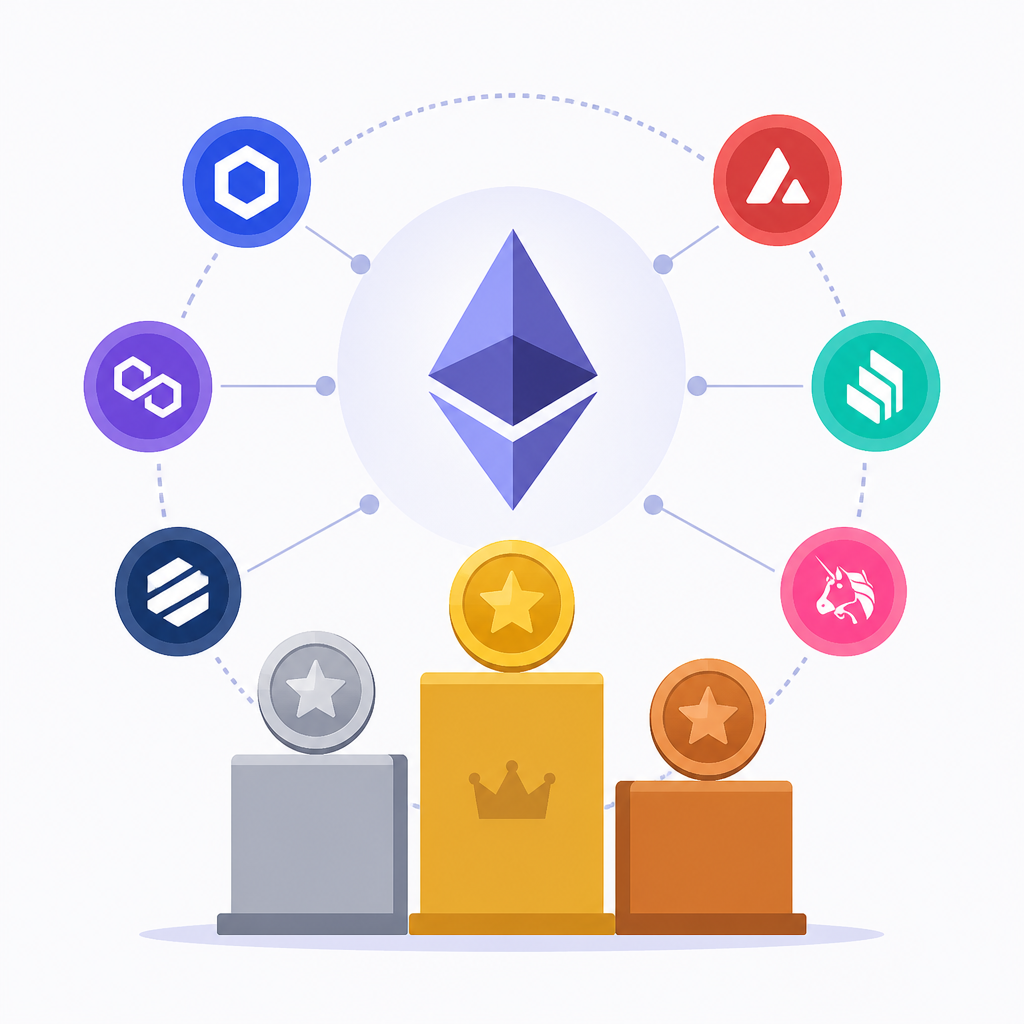 Ethereum ecosystem coins ranked by market cap