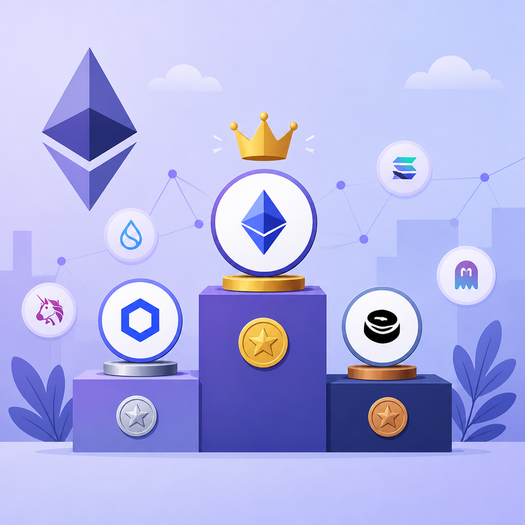 Ethereum ecosystem coins ranked by market cap