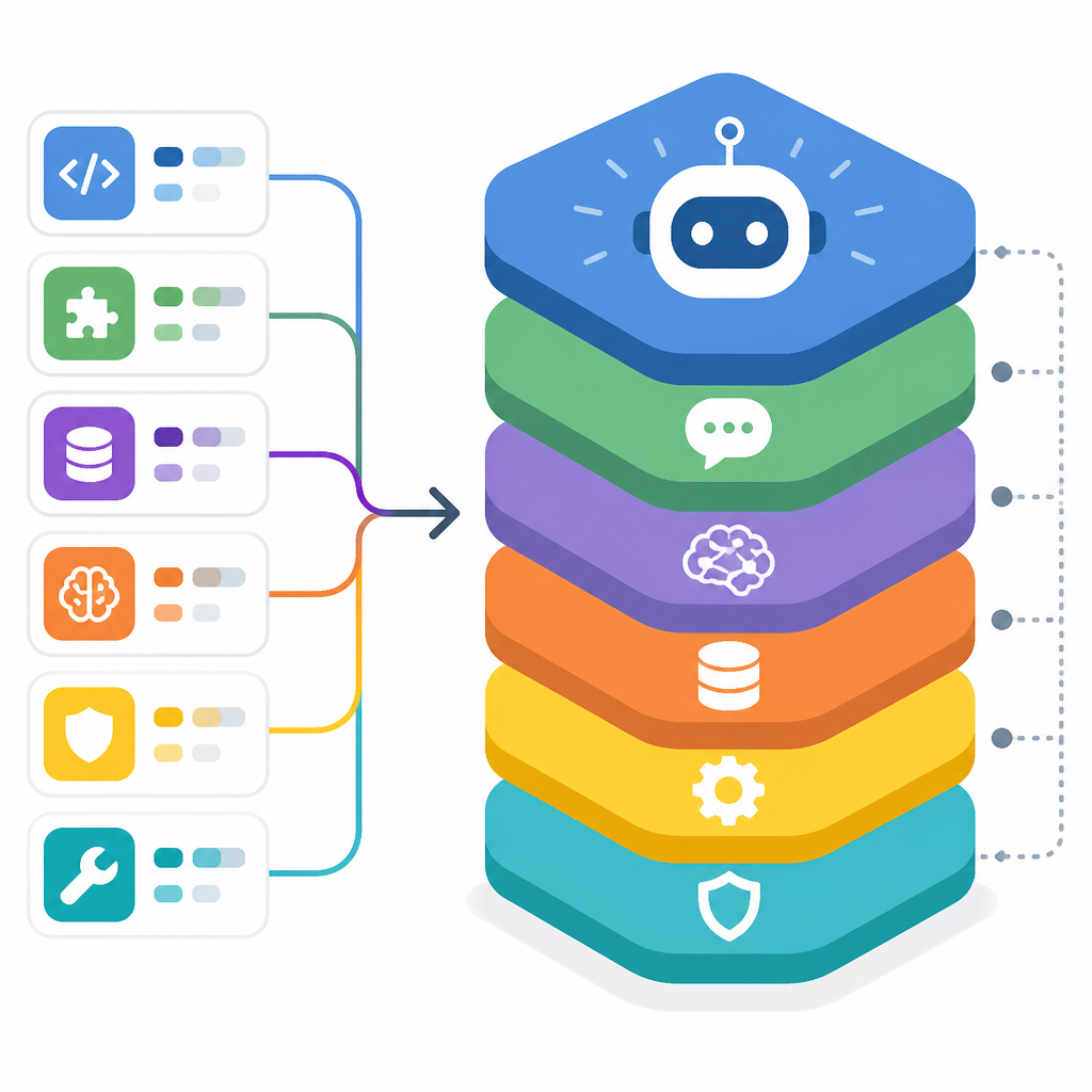 OpenClaw’s repo mix shows an AI assistant stack