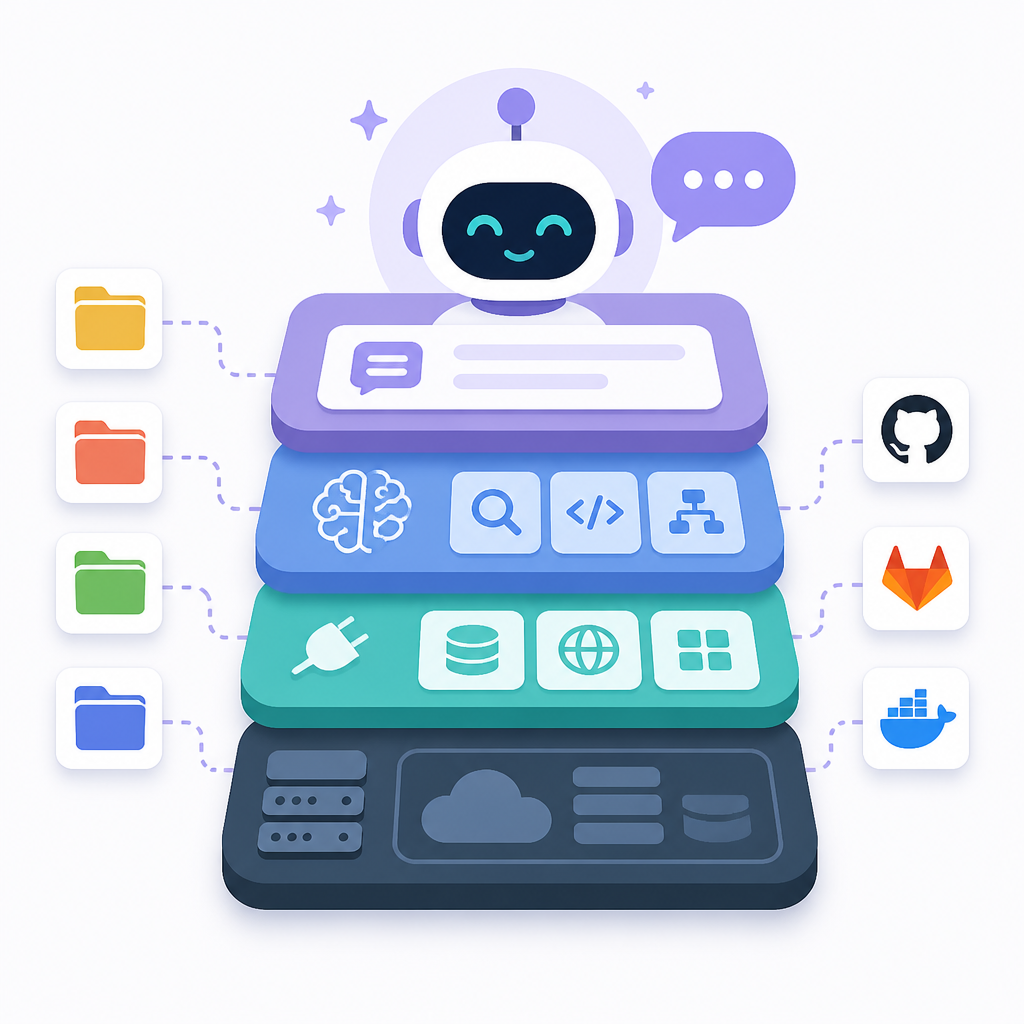 OpenClaw’s repo mix shows an AI assistant stack