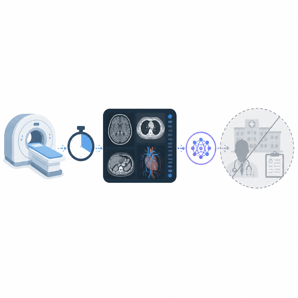 Midjourney Medical 的 60 秒掃描,還沒到臨床