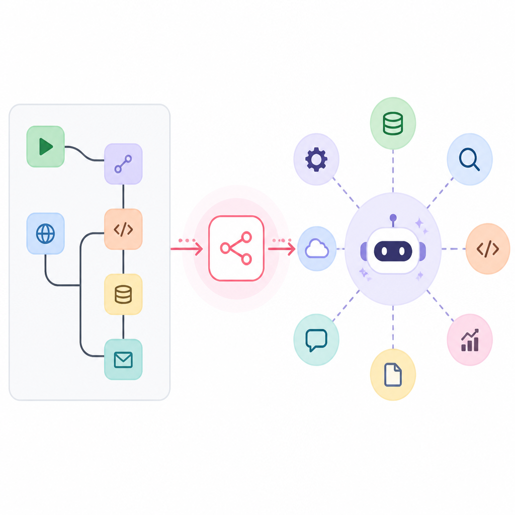 n8n MCP turns workflows into AI tool hubs