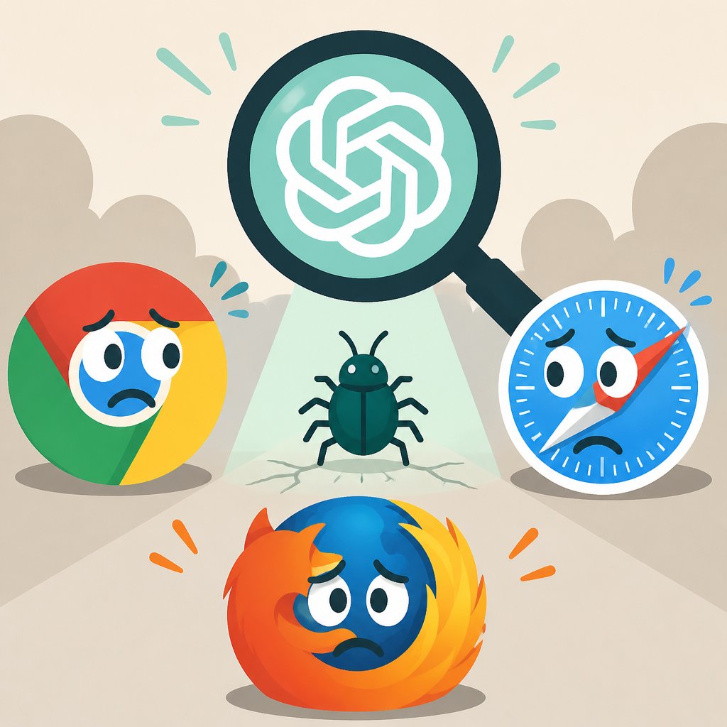 OpenAI’s bug hunt rattled Chrome, Safari, Firefox