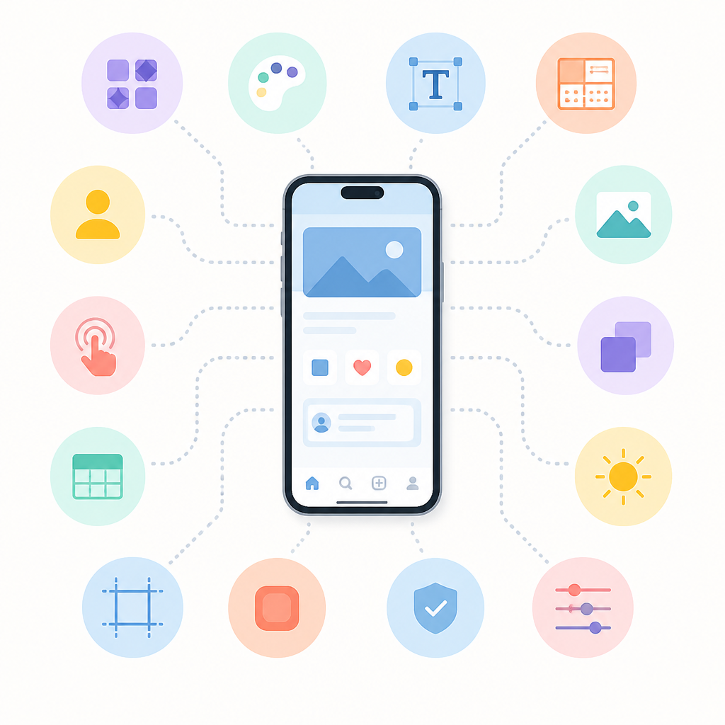 Mobile app production depends on 14 design choices