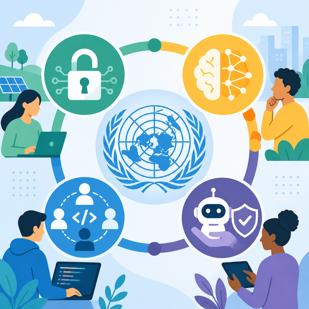 UN 開源週 2026 鎖定 4 個 AI 重點